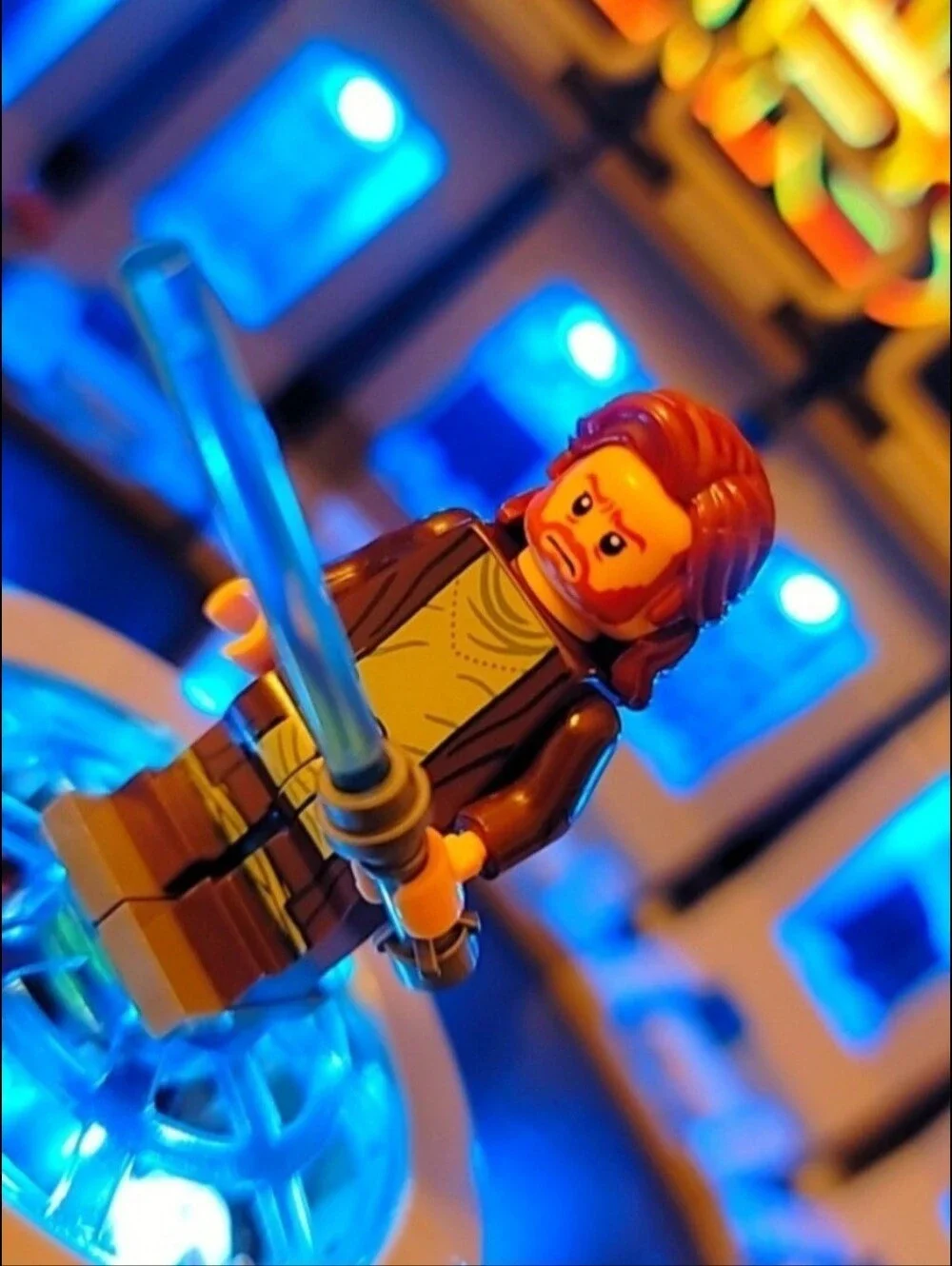 Star Wars Obi Wan Kenobi Minifigure Lego Compatible